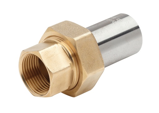 [BAN0075425] RACCORD 3 PIECES  DN25 F 1" - AC33,7 NF540 RAC362