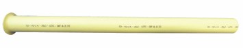 [PCHX230] FOURREAU DROIT 63 JAUNE PVC POUR TUBE PE D.40 8620375 FOUD0032 §