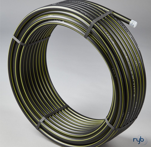 [ELY18646] TUBE PEHD 100 GAZ Ø32 MOP10 SDR11 EP3MM NF114 COURONNE 50M 8010058 TUGC032 §