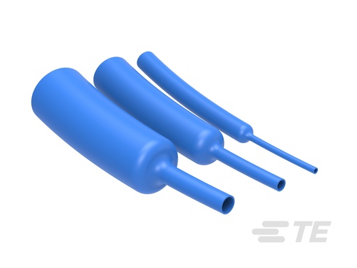 [TYC135935-5] GAINE THERMORETRACTABLE PAROI MINCE CGPT 25.4/12.7 BLEU 1M
