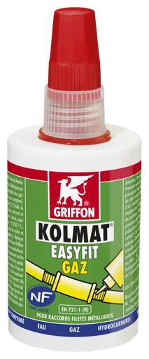 [GFV7000723] RESINE D'ETANCHEITE ANAEROBIE KOLMAT EASYFIT GAZ FLACON 50ML EN751-1 NF540 §