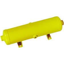 [AVI03454] CAPACITE TAMPON CE PED 50L F/F 1"1/2 PREFABRIQUE ACIER JAUNE + 2 BOUCHONS / 500 MBAR CAP003 §
