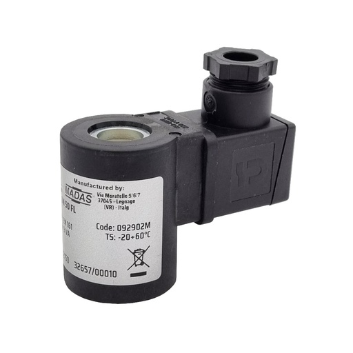 [SEC980943M] KIT BOBINE CONNECTEUR M16/RM DN65 A DN200 24VCA